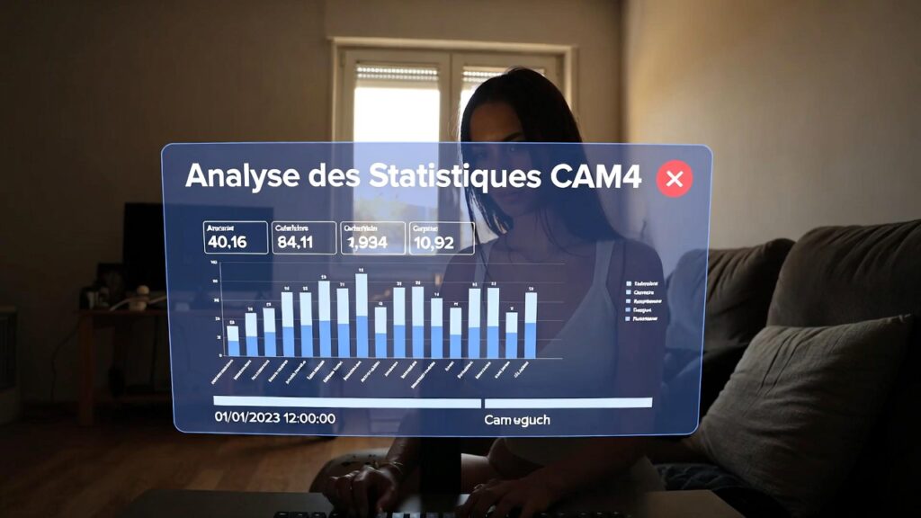 Analyse des Statistiques CAM4 : Comment Interpréter ses Données et Ajuster sa Stratégie pour Augmenter ses Revenus