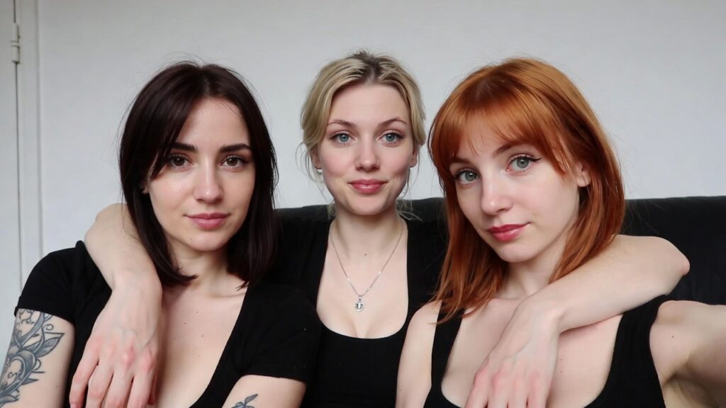 Niches et Fétichismes camgirls, french brunette, french blonde, french redhead